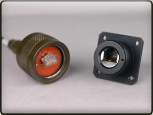 RJ45 Rugged Military Receptacle